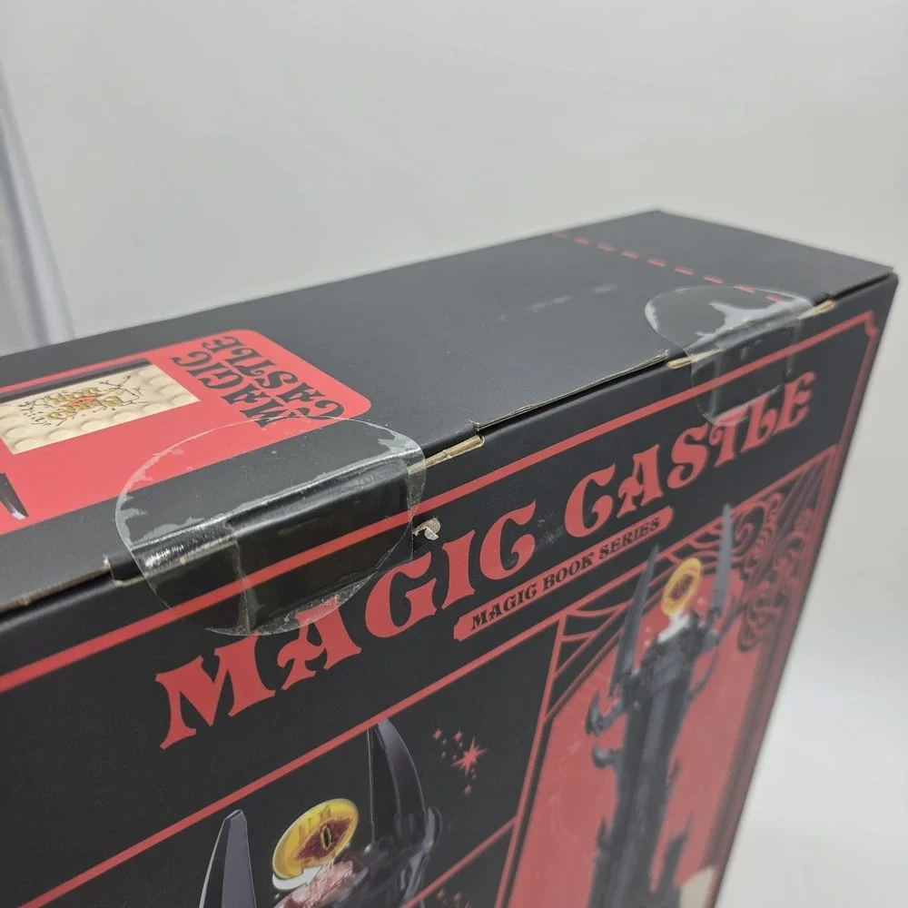 Creative Black Tower Magic Book Building Block Expert Idea Dark Tower 969 Pieces